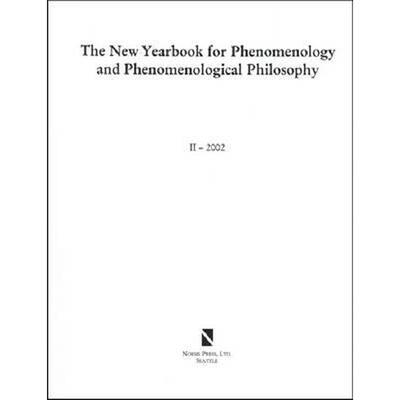 现象学与现象学哲学新年鉴THE NEW YEARBOOK FOR PHENOMENOLOGY AND PHENOMENOLOGICAL PHILOSOPHY原版引进