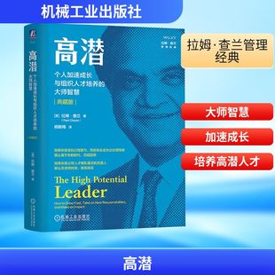 著 个人加速成长与组织人才培养 Ram 高潜 机械工业出版 书籍 美 正版 大师智慧 新华书店旗舰店文轩官网 拉姆·查兰 社 Charan