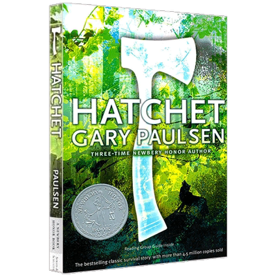 手斧男孩 Hatchet 进口书英文原版外版书 经典小说读物 青少年小学生课外阅读书籍 新华书店旗舰店官网