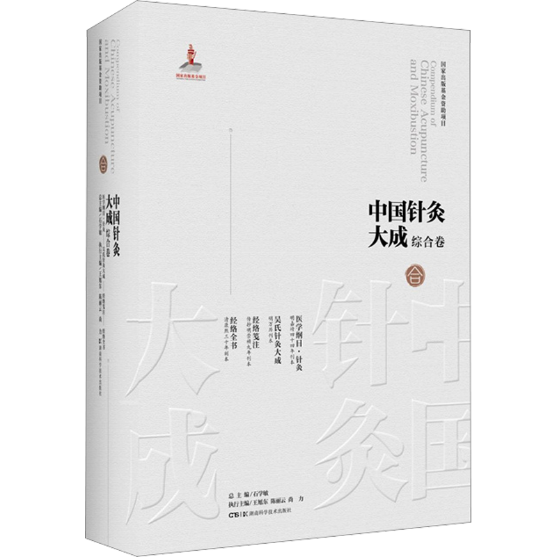 中国针灸大成 综合卷 医学纲目·针灸 吴氏针灸大成 经络笺注 经络全书 正版书籍 新华书店旗舰店文轩官网 湖南科学技术出版社