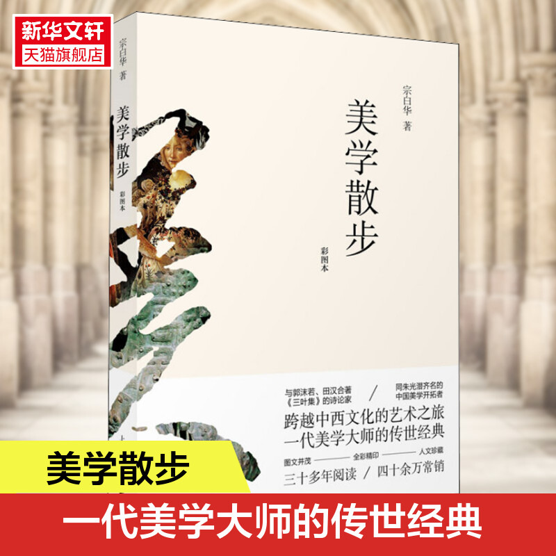 美学散步 彩图本 宗白华 上海人民出版社 正版书籍 新华书店旗舰店文轩官网图片