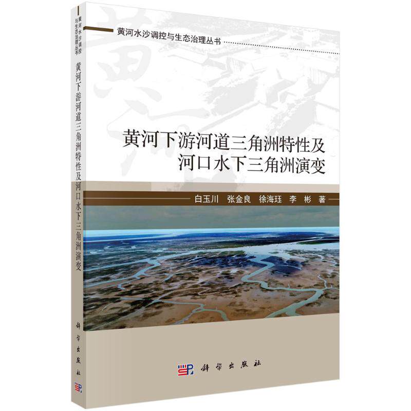 黄河下游河道三角洲特性及河口水下三角洲演变/黄河水沙调控与生态治理丛书 白玉川[等]著 正版书籍 新华书店旗舰店文轩官网