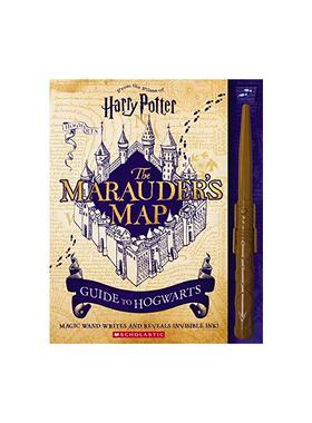 哈利波特：活点地图 Marauder's Map Guide to Hogwarts 进口书英文原版外版书 经典小说读物 青少年小学生课外阅读书籍 新华书店