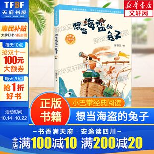 兔子 一二年级课外书阅读经典 小巴掌经典 张秋生 书目低年级儿童读物678岁少儿阅读书籍睡前故事书寒暑假推荐 阅读 想当海盗