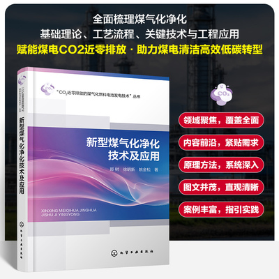 新型煤气化净化技术及应用 郑树,徐明新,姚金松 著 正版书籍 新华书店旗舰店文轩官网 化学工业出版社