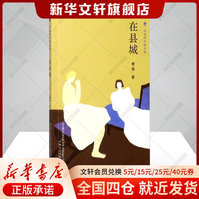 【新华文轩】在县城 曹寇 著 正版书籍小说畅销书 新华书店旗舰店文轩官网 春风文艺出版社 - 实物图