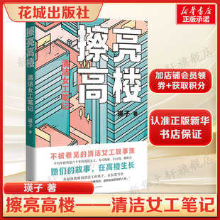 擦亮高楼——清洁女工笔记 瑛子著 新大众文艺丛书之一 不被看见的清洁女工故事集