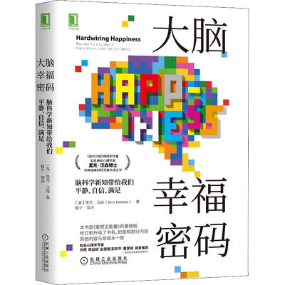 大脑幸福密码 里克汉森 脑科学带给我们平静自信满足 重塑正能量 积极心理学 内化积极体验 许燕彭凯平推荐 正能量书籍