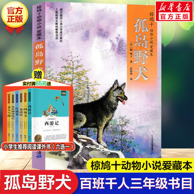 孤岛野犬 百班千人三年级2023年全国小学生暑期分年级阅读推荐书目必小学生三年级课外书阅读祖庆说老师推荐儿童文学读物正版