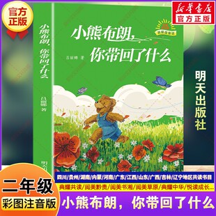 课外书四川典耀共读阅美黔贵书湘中华草原粤韵书香吕丽娜著明天出版 小熊布朗 2026春二年级下册必读 彩图注音版 社 你带回了什么