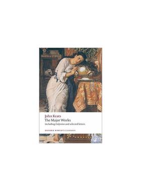 约翰·济慈：主要著作（牛津世界经典） John Keats: Major Works 英语版 新华正版 原版书进口英文书励志英文小说英语启蒙拓展推