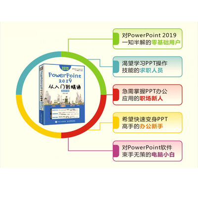 【新华文轩】PowerPoint 2019从入门到精通 移动学习版 韩鸿雪 正版书籍 新华书店旗舰店文轩官网 人民邮电出版社