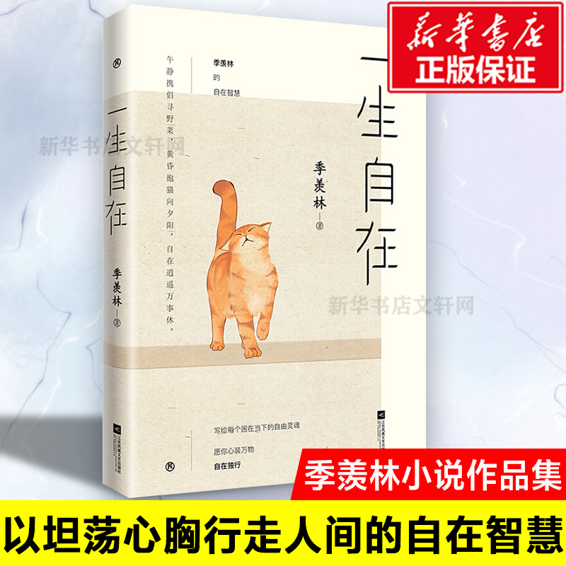 正版一生自在散文集随笔