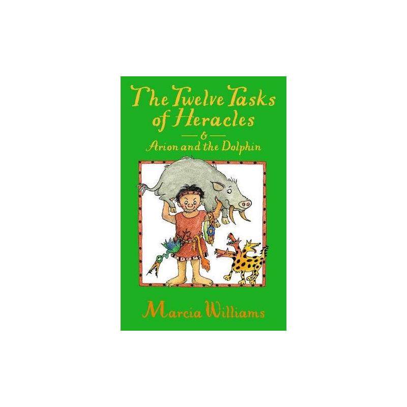 漫画希腊神话：赫拉克勒斯的十二项任务，阿里昂与海豚 Greek Myths: Twelve Tasks of Heracles & Arion & the Dolphins 英语版 - 实物图