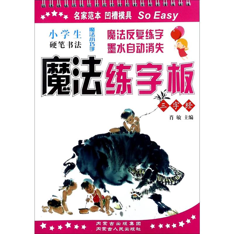 小学生硬笔书法.魔法练字板 肖敏主编 课外阅读理解训练搭配1-6年级学而思英语单词不用记53天天练试卷测试卷全套期末冲刺100分内图片