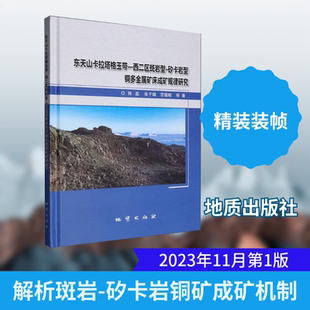 东天山卡拉塔格玉带-西二区斑岩型-矽卡岩型铜多金属矿床成矿规律研究 陈磊 等 著 正版书籍 新华书店旗舰店文轩官网 地质出版社