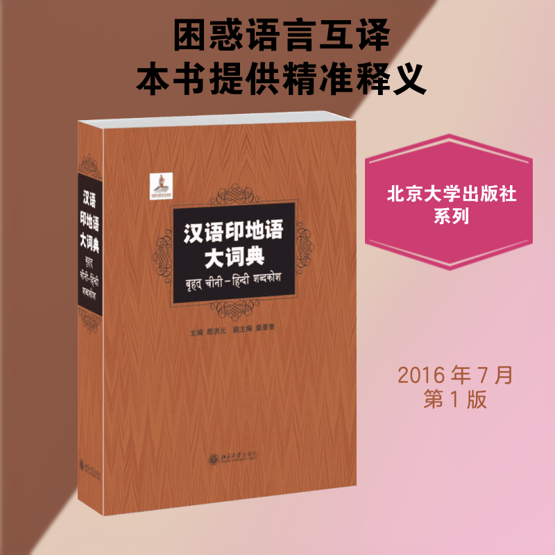 【新华文轩】汉语印地语大词典 殷洪元 姜景奎 正版书籍 新华书店旗舰店文轩官网 北京大学出版社