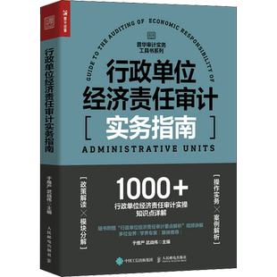 行政单位经济责任审计实务指南 普华审计实务工具书系列 财务会计审计报告企业管理财务报表 人民邮电出版社