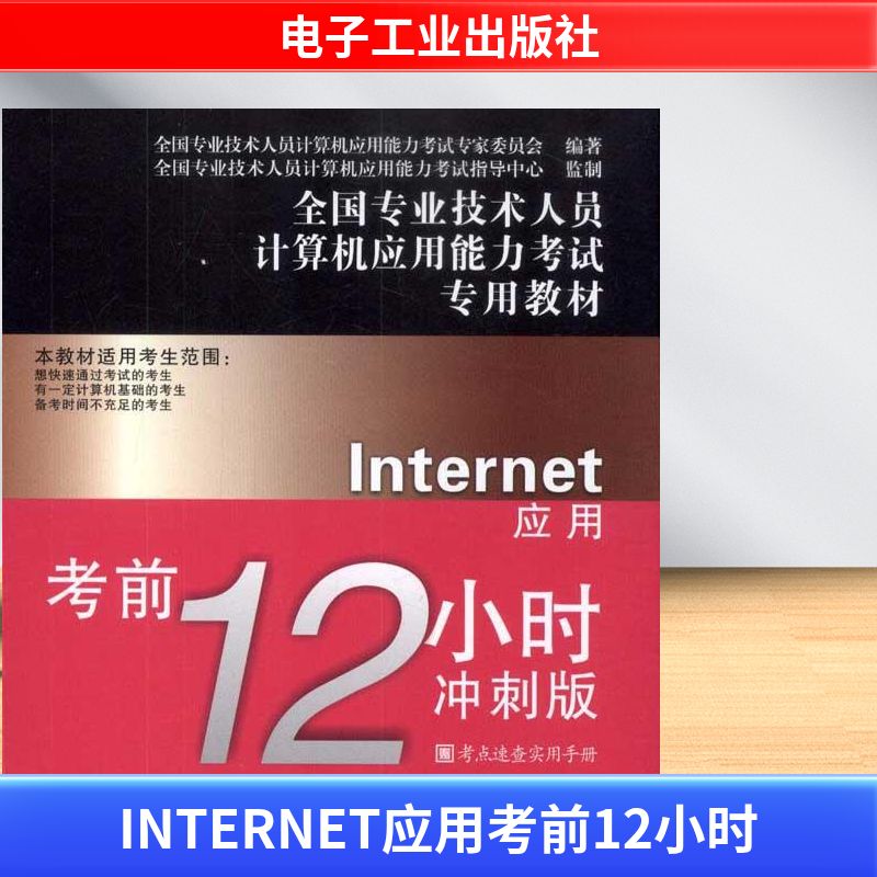【新华正版】Internet应用考前12小时：冲刺版  全国专业技术人员计算机应用能力考试专家委员会