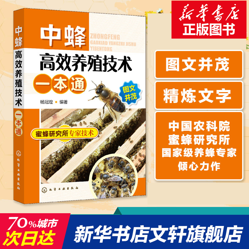 中蜂高效养殖技术一本通 中蜂高效养殖技术大全实用养蜂技术养中华蜂大全书籍 养蜂书中华蜂土蜂中蜂饲养新技术蜜蜂养殖 正版
