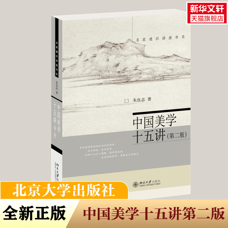 中国美学十五讲 第二版 朱良志 名家通识讲座书系 中国美学课讲稿基本内涵 追踪生命超越美学产生根源及其流变 北京大学旗舰店正版