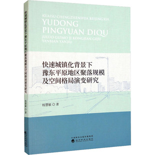 快速城镇化背景下豫东平原地区聚落规模及空间格局演变研究 杨慧敏 经济科学出版社 正版书籍 新华书店旗舰店文轩官网