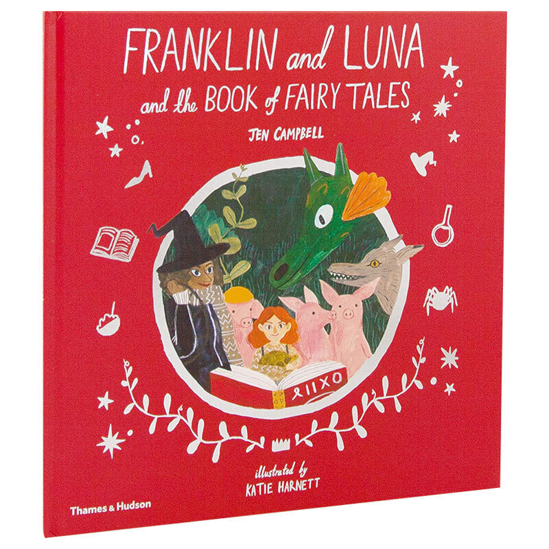 富兰克林和露娜以及童话故事 Franklin and Luna and the Book of Fairy Tales 进口书英文原版外版书 经典小说读物 青少年小学生