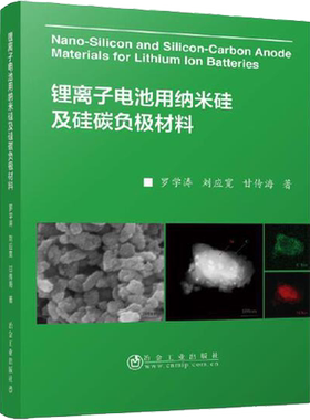 锂离子电池用纳米硅及硅碳负极材料 罗学涛,刘应宽,甘传海 正版书籍 新华书店旗舰店文轩官网 冶金工业出版社