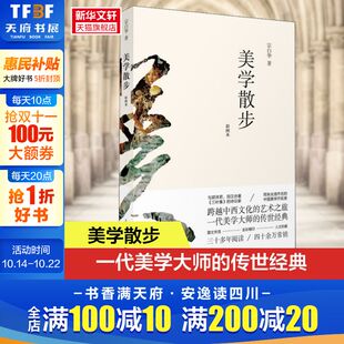 上海人民出版 宗白华 社 正版 新华书店旗舰店文轩官网 美学散步 书籍 彩图本