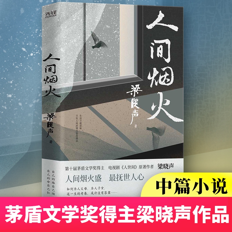 正版包邮】人间烟火第十届茅盾文学奖得主电视剧《人世间》原著作者梁晓声看罢《人世间》的冷暖再品《人间烟火》文学畅销书籍-封面