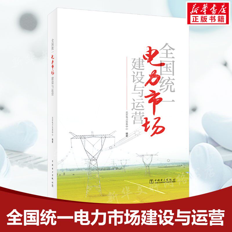 全国统一电力市场建设与运营 正版书籍 新华书店旗舰店文轩官网 中国电力出版社