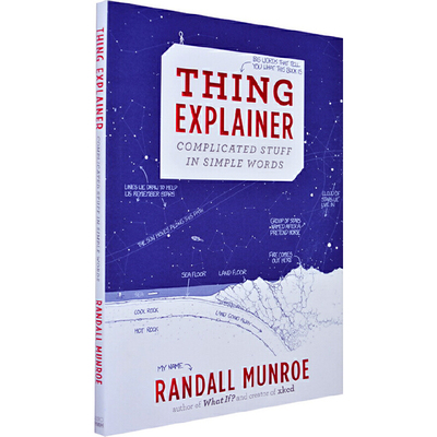 事物新解：复杂事物简单表达 Thing Explainer 进口书英文原版外版书 经典小说读物 青少年小学生课外阅读书籍 新华书店旗舰店官网