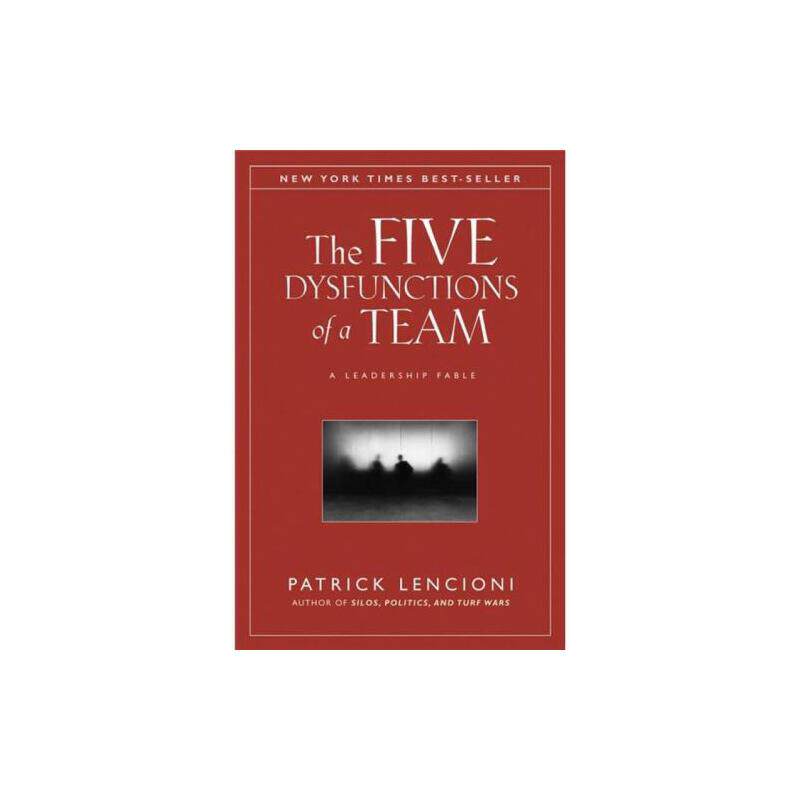 团队发展的五大障碍：领导神话 The Five Dysfunctions Of A Team 进口书英文原版外版书 经典小说读物 青少年小学生课外阅读书籍