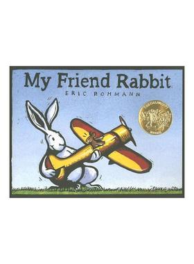我的兔子朋友 My Friend Rabbit 进口书原版英文畅销书 新华书店正版