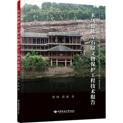 来凤仙佛寺石窟文物保护工程技术报告 黄林,黄康 中国地质大学出版社 正版书籍 新华书店旗舰店文轩官网