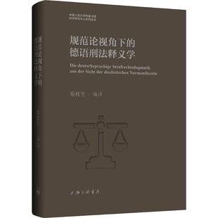 规范论视角下的德语刑法释义学 上海三联书店 正版书籍 新华书店旗舰店文轩官网