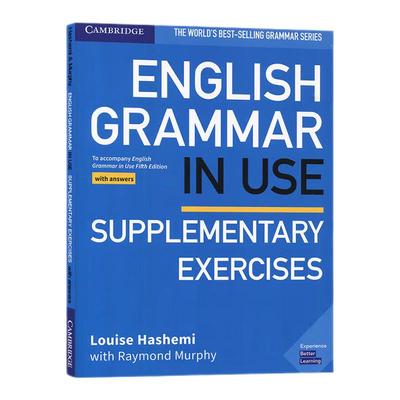 剑桥语法初级补充练习册ENGLISH GRAMMAR IN USE SUPPLEMENTARY EXERCISES BOOK原版引进