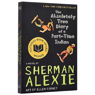 一个印第安少年的超真实日记 The Absolutely True Diary of a Part-Time Indian  进口书 英文原版书籍 外版书 经典畅销书籍阅读