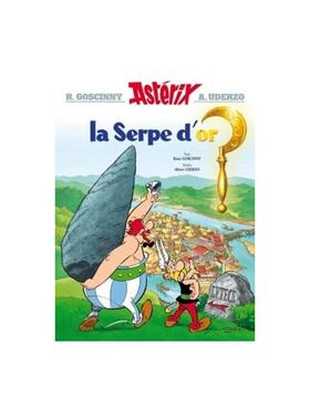 高卢英雄历险记：金钩 Une aventure d’Astérix, Vol. 2. La serpe d’or 法语版 新华正版 原版书进口法文书励志法文小说法语启