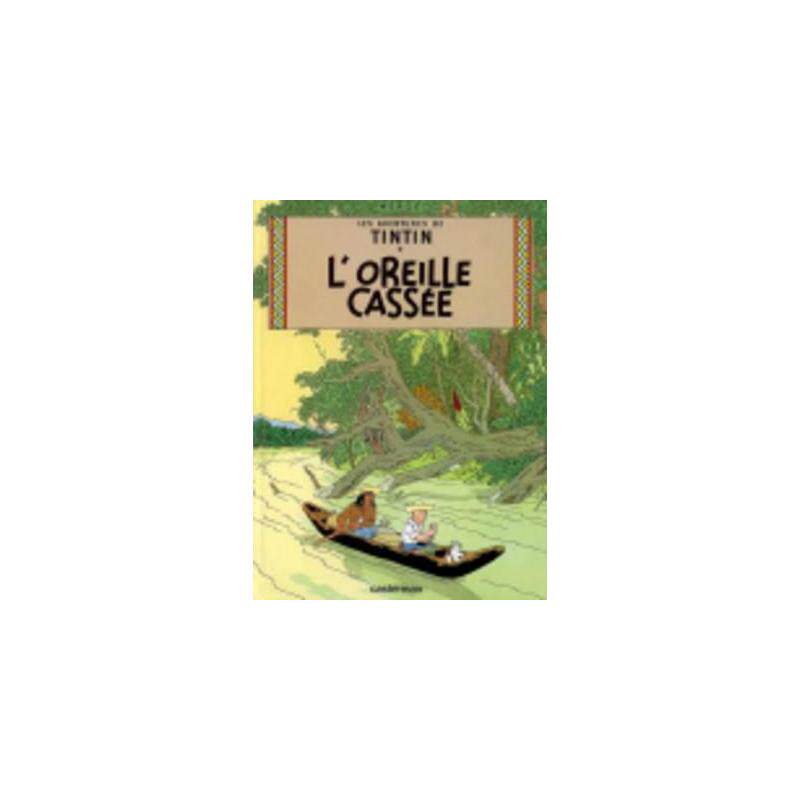 丁丁历险记6：破损的耳朵 T6 L’Oreille Cassee 法语版 新华正版 原版书进口法文书励志法文小说法语启蒙拓展推荐阅读故事小说