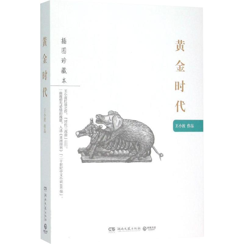 黃金時代(插圖珍藏本) 王小波 正版好看的現當代名著青春文學文藝圖書籍排行榜2017推薦 湖南文藝出版社