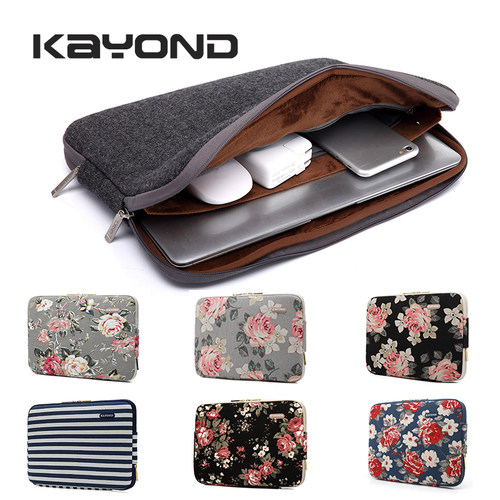 个性花纹KAYOND内胆包帆布简约