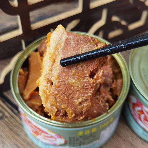 奉化特产回锅肉罐头即食下饭菜