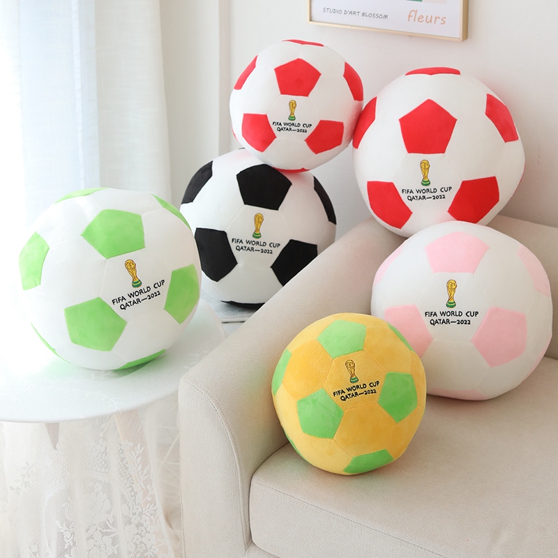 世界杯球迷周边纪念品足球抱枕