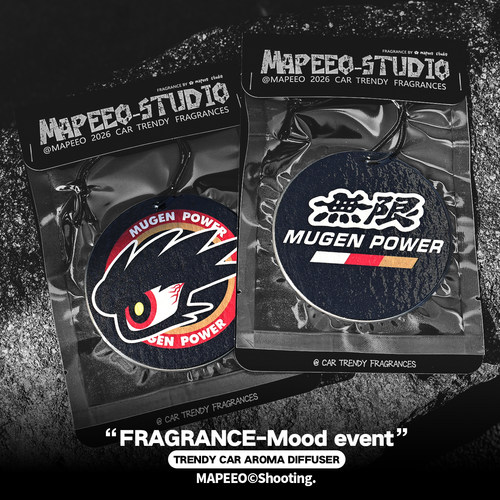JDM 无限 MUGEN POWER 车载香片 本田改装玩家车内香薰装饰香卡