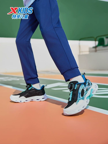 Xtep, амортизирующая дышащая спортивная обувь для мальчиков, осенняя, подходит для подростков, мягкая подошва