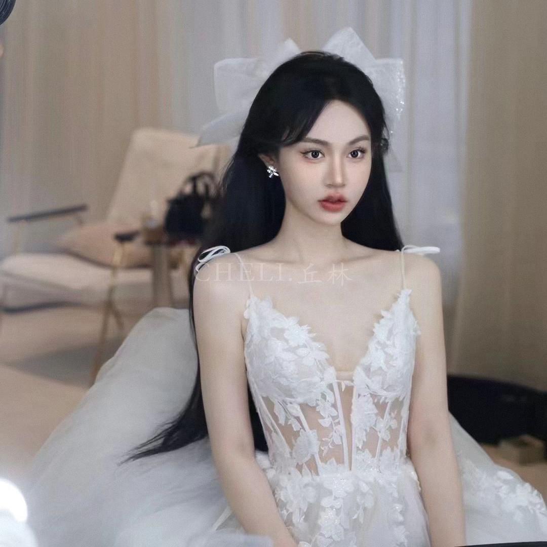 cheli丘林手作蕾丝甜美发夹顶夹