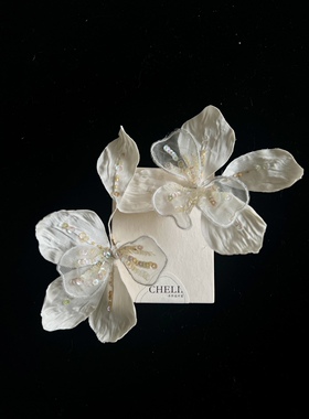 cheli丘林耳环设计婚纱摄影耳饰