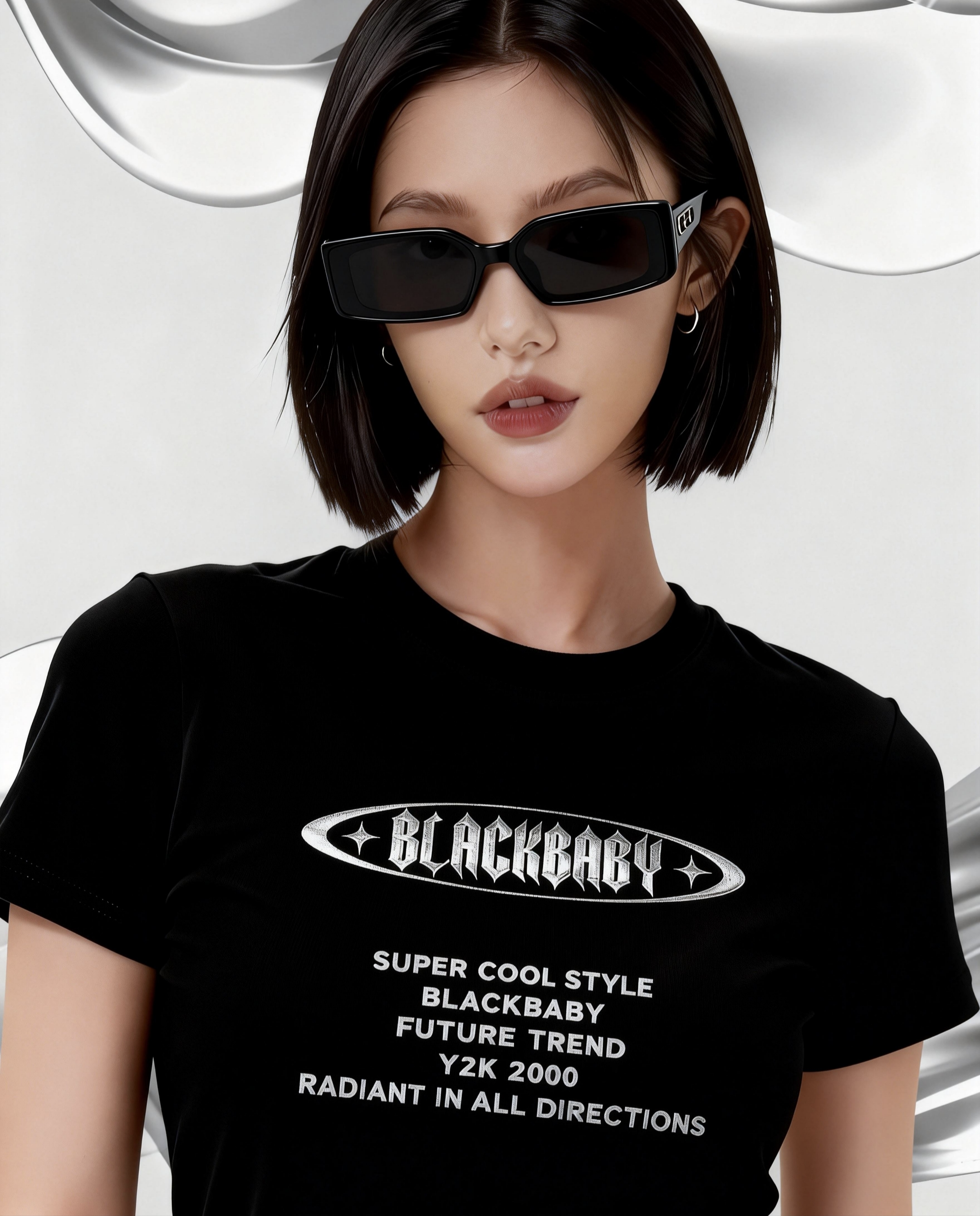 BLACKBABYxMA美式联名户外墨镜男女开车驾驶眼镜防紫外明星太阳镜