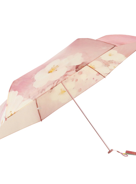 99克宏达正品二两铅笔伞高颜值晴雨超轻小防晒防紫外线遮阳太阳伞